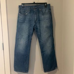Levi’s 559 jeans, size 34/30. Good condition.
